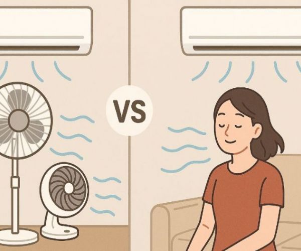 吹冷氣搭配大風扇好還是循環扇好？省電與舒適度比較